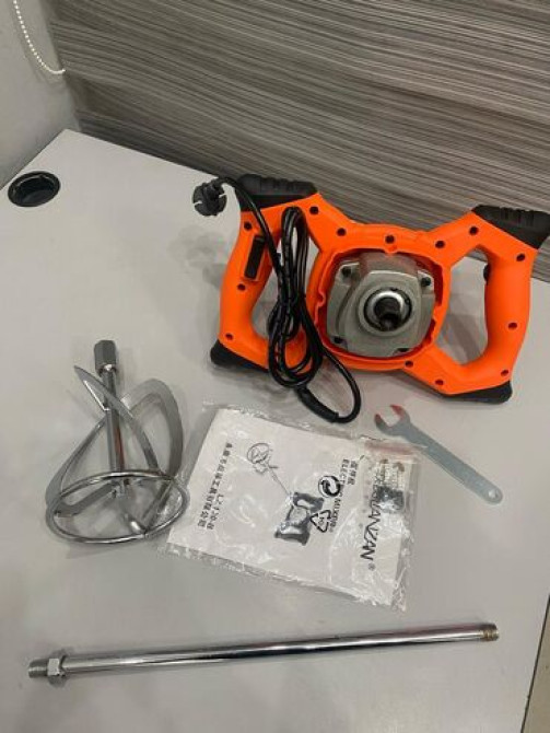 ✅️Электрический миксер для строительных растворов с двумя ручками Бишкек - изображение 2