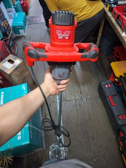 Электрический миксер-мешалка красного цвета предназначен для Бишкек - изображение 2