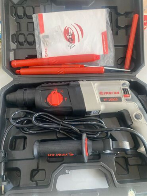 Перфоратор, Ураган, Новый, Бесплатная доставка Бишкек - сүрөт 2