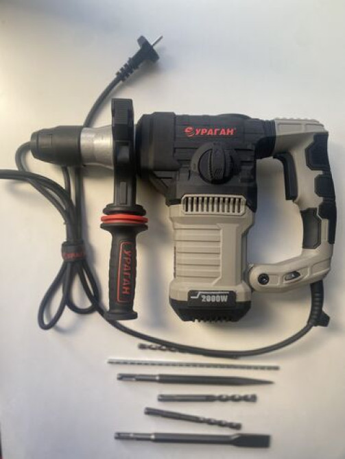 Перфоратор, Ураган, Новый, Бесплатная доставка Бишкек - сүрөт 3