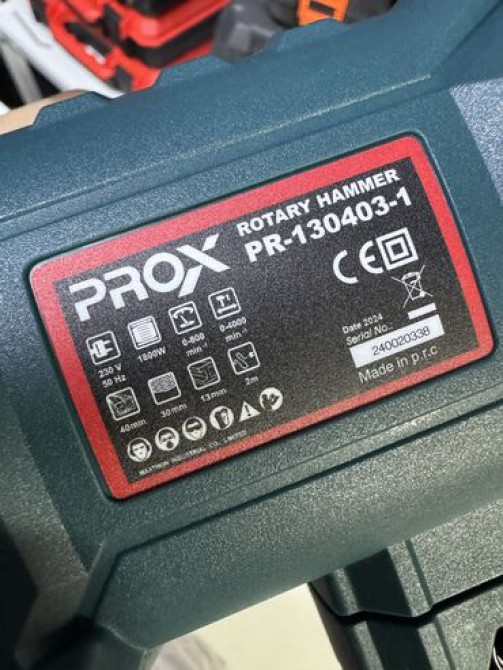 Перфоратор, Prox, Новый, Бесплатная доставка Бишкек - сүрөт 4