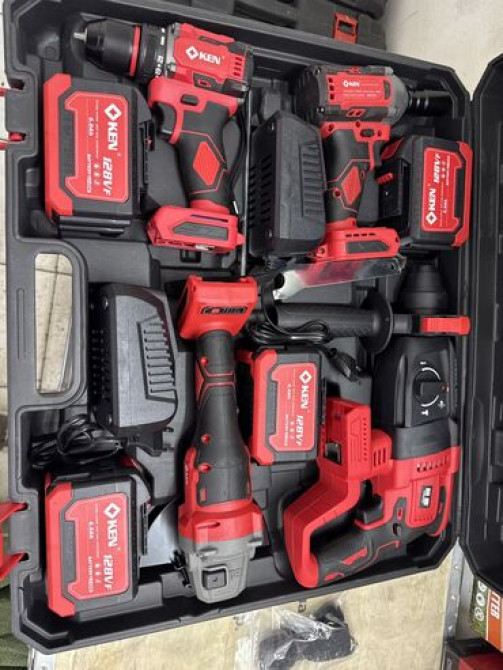 Набор инструмент 4в1 профессиональный распродажа без щёточный мотор Бишкек - изображение 1