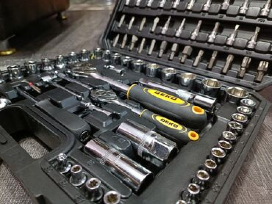 Новый набор автомобильных инструментов DEKO . 108 предметов. Фирменный Бишкек - изображение 4