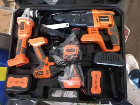 ????Набор электро-инструментов Makita и LANZAN 4 в1 одном(перфоратор Бишкек