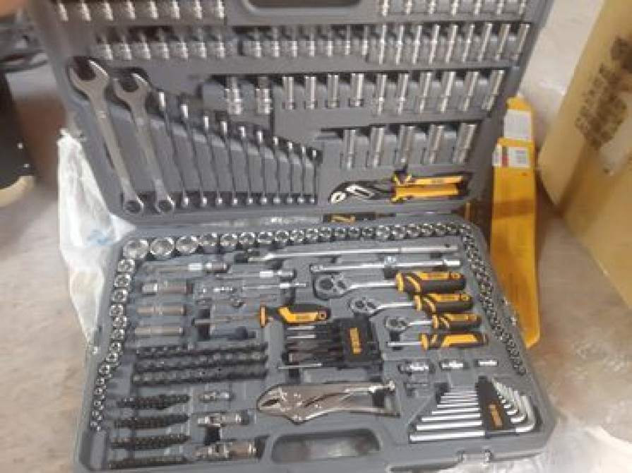 Универсальный набор инструментов Denzel, состоящий из 232 предметов Бишкек - сүрөт 1