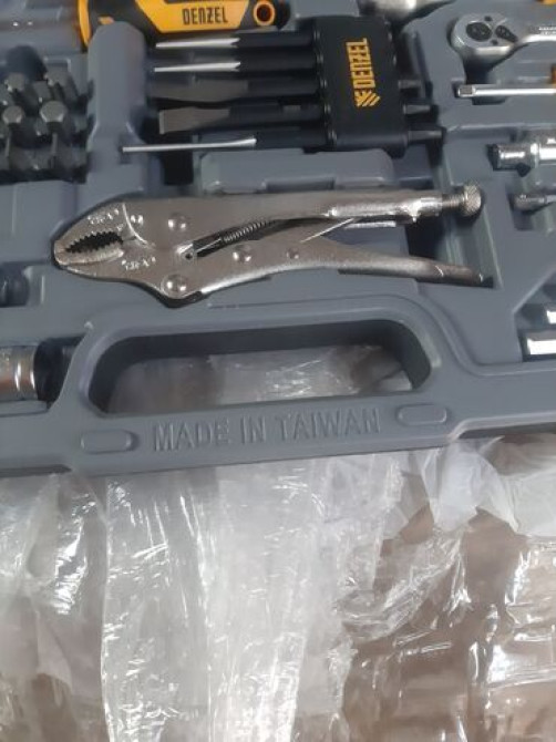 Универсальный набор инструментов Denzel, состоящий из 232 предметов Бишкек - сүрөт 3