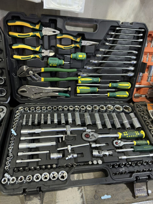 Набор ключ BOSSFORCE 131 персон Мощный качества Для легковых Бишкек - изображение 1