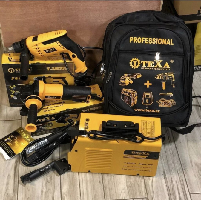 Набор инструмент 3в1 ТЕХА распродажа Сварка 300 ампер Бишкек - изображение 1